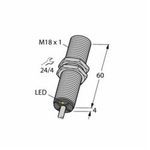 Turck Bi5-G18-AZ3X Inductive Sensor, Inductive Sensing Method, 1NO Contact Configuration, 20 to 250 VAC, 10 to 300 VDC