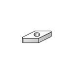 Kennametal® Kenloc™ 1557820 Turning Insert, VNGA Insert, Material Grade: C4/C8, 331 Insert, Diamond Shape, Neutral Cutting Direction, Ceramic, Manufacturer's Grade: KY4400
