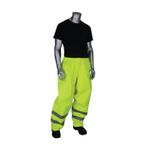 PIP® FALCON™ VizPLUS™ 353-2002-LY/L 353-2002 Heavy Duty Rain Pant, 15.7 in Waist, Hi-Viz Lime Yellow, Polyester