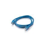 Quiktron® Cablestogo® 576-110-002 Value Series Snagless Patch Cord, Category: Cat 6, RJ45 Modular Plug Connector, 2 ft Cord Length