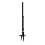 Banner Stakes PL4071 PLUS Black Plastic Stake (Pack of 5), Includes: 5 PLUS Stanchions with removable spikesSuitable for Indoor/Outdoor Use