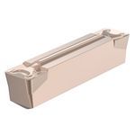 Kennametal® 2263383 A4™ Double End Grooving Insert, A4G Insert, 10 Insert, Neutral Cutting Direction, 10.05 mm Cutting Width, Manufacturer's Grade: KC5025, PVD-AlTiN Coated, Material Grade: C2/C6