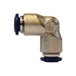 Midland Industries 20152N Union Elbow, Elbow, 1/4 in, Push-In End Style, Brass