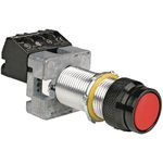 Killark® GO1-RX2B N34 Single Long Style Pushbutton, 4-5/16 in L x 1-1/4 in W x 1-1/4 in H, 1NC Contact Configuration, Red