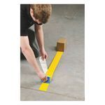 Brady® ToughStripe® 104342 Non-Reflective Floor Marking Tape, 100 ft L x 3 in W, Yellow, B-514 Polyester