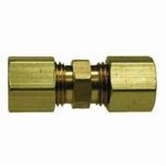 Midland Industries 18068 Tube Union, 1/2 in, Compression, Brass, Import