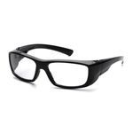 Pyramex® EMERGE® SB7910D20 Reader Eyewear, +2.0 Diopter, Clear Lens, Black Frame, G300 Nylon Frame, Polycarbonate Lens, 99 % UV Protection, Specifications Met: ANSI Z87.1