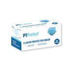 BPT WAREHOUSE 100120 3-Layer Disposable Protective Face Mask, 50CT Box
