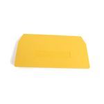 Rockwell Automation End Barrier, Yellow, Qty. 20