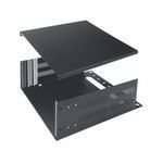 Middle Atlantic® SPM-4 Wall Mount Rack, 7.42 in L x 19.19 in W x 21.698 in D, Rugged Steel