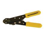 Platinum Tools® 15001C Adjustable V-Notch Wire Stripper, Shearing: 24 to 10 AWG, Steel Body