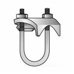O-Z/Gedney UBC-100G Right Angle Conduit Clamp, 1 in Conduit, Malleable Iron