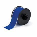 Brady® B30C-2250-595-BL Label Tape, 100 ft L x 2-1/4 in W, B-595 Vinyl Film, Blue