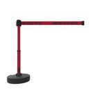 Banner Stakes PL4096 PLUS Barrier Set, Red "Danger High Voltage Keep Out", Includes: 1 PLUS Stanchion, 1 PLUS Base, 1 PLUS Banner Head, Belt Length 15 ft, Suitable for Indoor/Outdoor Use