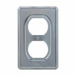 Crouse-Hinds DS23 DS Series Electric Box Cover With Operating Mechanism, Gasket, 2.7 in L x 4-1/4 in W x 0.45 in D, Sheet Steel