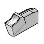 Kennametal® 4111109 A2™ Cut-Off Insert, 040 Insert, A2 Insert, Material Grade: C2/C6, 4 mm Cutting Width, Solid Carbide, Manufacturer's Grade: KCU25, PVD-AlTiN Coated