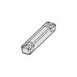 Kennametal® 3871084 A4™ Double End Grooving Insert, A4G Insert, 3S Insert, Neutral Cutting Direction, 3.05 mm Cutting Width, Manufacturer's Grade: KCU25, PVD-AlTiN Coated, Material Grade: C2/C6