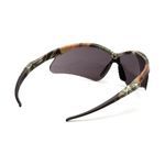 Pyramex® SCM6320STP PMXTREME® Optimal Style Unisex Safety Eyewear, Anti-Fog/Scratch-Resistant Lens Coating, Gray Lens, Half Framed Frame, Camo Frame, Nylon Frame, Polycarbonate Lens, Specifications Met: ANSI Z87.1