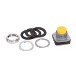 Rockwell Automation 800T-B9 Non-Illuminated Pushbutton Operator, 30.5 mm, Yellow