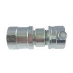 AMERICAN FITTINGS FLXSNT50 SPEC-flex™ Set Screw Adapter With Industrial Grade Locknut, 1/2 in, Solid Steel, Zinc Plated