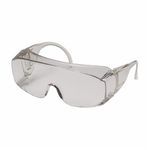 Pyramex® S510SJ Solo® Lightweight Safety Eyewear, Scratch-Resistant Lens Coating, Clear Lens, Frameless Frame, Clear Frame, Polycarbonate Frame, Polycarbonate Lens, Specifications Met: ANSI Z87.1