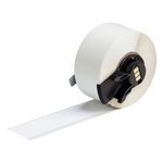Brady® BMP® 61 BMP® 71 TLS 2200® TLS-PC Link™ ToughBond® PTL-42-489 Ultra Aggressive General Identification Label, 50 ft L x 1 in W, White Legend/Background, B-489A Polyester