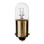 Candela 1835 Miniature Incandescent Lamp, 2.75 W, Bayonet, T3-1/4 Shape