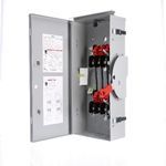 Siemens DTGNF323NR General Duty Non-Fusible Safety Switch, 240 VAC, 100 A, 40 hp, TPDT Contact Form, 3 Pole