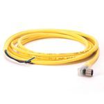 Rockwell Automation 889P-P3AB-2 Pico Style Standard Patch Cord, M8 Connector, 3-Pin 90 deg Female Connector, 6.56 ft Cable Length