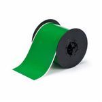 Brady® B30C-4000-595-GN B30 Vinyl Tape, 4 in W, Green Legend/Background, Vinyl Film