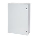 nVent HOFFMAN CONCEPT™ CSD202410LG CW1 1-Door Wall Mount Enclosure, 20 in L x 24 in W x 10 in D, NEMA 4/12/13, Steel
