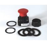 Rockwell Automation 800H-FRXT6 Non-Illuminated Twist/Key Release Operator, 30.5 mm, 2 Positions, Red