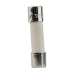 Bussmann S505-3.15-R High Breaking Time Delay Fuse With Nickel Plated Brass End Caps, 3.15 A, 250 VAC, 1.5 kA Interrupt, Cylindrical Body