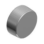 Ocal® PLG3-G Flush Head NPT Thread Recessed Plug, 1 in For Use With: Closing Threaded Conduit Hub, Iron, PVC Coated