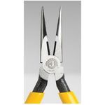 Jonard Tools® JIC-842 Long Nose and Side Cutting Plier, Knurled/Serrated Jaw, 1-7/8 in Jaw Length, 11/16 in Jaw Width