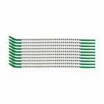 Brady® SCN09-S Clip Sleeve™ Pre-Printed Wire Marking Sleeve, 0.098 to 0.11 in Wire, Nylon, S Legend