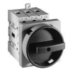 Rockwell Automation IEC Load Switch, Open - Front / Door, OFF-ON 90°, 80A, 3 Poles