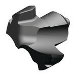Kennametal® 4159288 KenTIP™ Replaceable Drill Tip, 0.812 in Dia, Y Insert Seat, For Use With: Modular Drills, ANSI Code: KTIP08125HP, Manufacturer's Grade: KCP15, PVD-AlTiN Coated