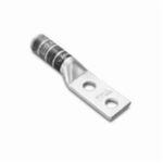 BURNDY® HYLUG™ YA272TC38 YA-2TC 2-Hole Compression Lug, 3/0 AWG Solid/Stranded Copper Conductor, Die Code: 14, 3/8 in Stud, Copper