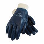 PIP® ArmorLite® 56-3171-XL Dipped Chemical-Resistant Gloves, XL, Blue, Cotton Interlock Knit Wrist Lining, 10.8 in L, Resists: Abrasion, Cut, Grease, Oil, Puncture and Snag, Knit Wrist Cuff