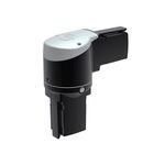 Hoffman SYSPEND™ S2MER CS4 Rotatable Elbow, 9.11 in H x 8.41 in W, For Use With SYSPEND™ 281-MAX Suspension System, Aluminum, Black