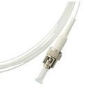 Leviton® 62PST-M03 Economy OM1 Multi-Mode Simplex Tight Buffer Fiber Optic Pigtail, 62.5 um Core, 3 m L, White