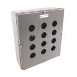 Rockwell Automation 800T-12TZ 12-Hole Pushbutton Enclosure, NEMA 4/13