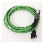 Rockwell Automation SpeedTEC Cable, Motor Feedback Only, SpeedTec DIN Connector, Drive-end, D-sub, SIN/COS High-Resolution/Resolver Encoder Type, Standard (Non-Flex), 4 Meters
