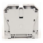 Rockwell Automation 1492-J IEC Terminal Block, One-Circuit Feed-Through Block, 120mm (# 4 - # 4/0 AWG), Standard Feedthrough, Gray (Standard),