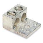 Blackburn® ADR35-21 Type ADR-ALCUL Dual Rated Mechanical Connector, 6 AWG to 350 kcmil Aluminum/Stranded Copper Conductor, 1/2 in Stud, 1 Bolt Hole, Aluminum