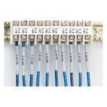 Brady® BBP® 33 PermaSleeve® B33-125-2-342 Single Sided Wire Marker Sleeve, 2 in W, 22 to 16 AWG Wire, B-342 Polyolefin