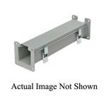 Hoffman F22LXL F10 Lay-In Cut Off Fitting, For Use With NEMA 12 Lay-In Wireway, Steel, Gray