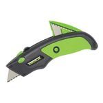 Greenlee® 0652-11 Heavy Duty Utility Knife, Retractable Blade, Steel Blade, 6-3/16 in OAL