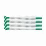 Brady® SCN09-T Clip Sleeve™ Pre-Printed Wire Marking Sleeve, 0.098 to 0.11 in Wire, Nylon, T Legend